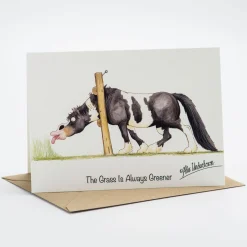 Alex Underdown The Grass Is Always Greener Greeting Card