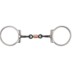 Antique Offset Dee Ring Bit W/ Copper Roller