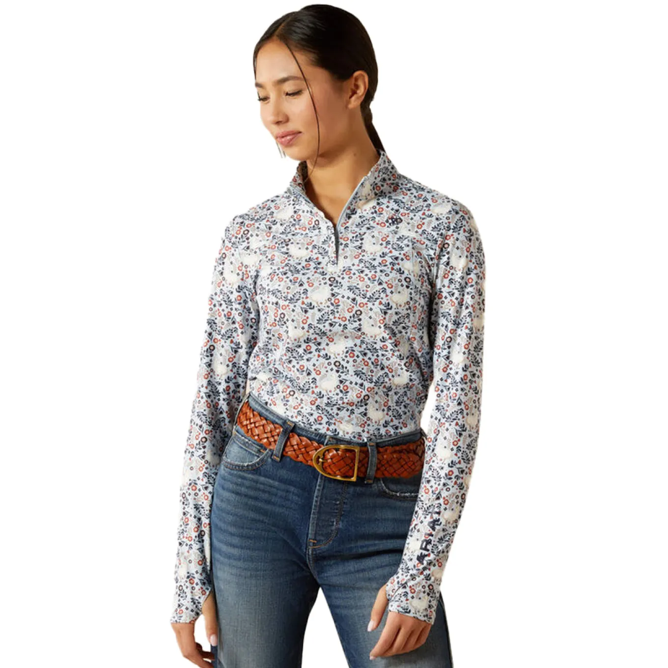 Ariat Lowell 3.0 Quarter Zip Base Layer - Kids'
