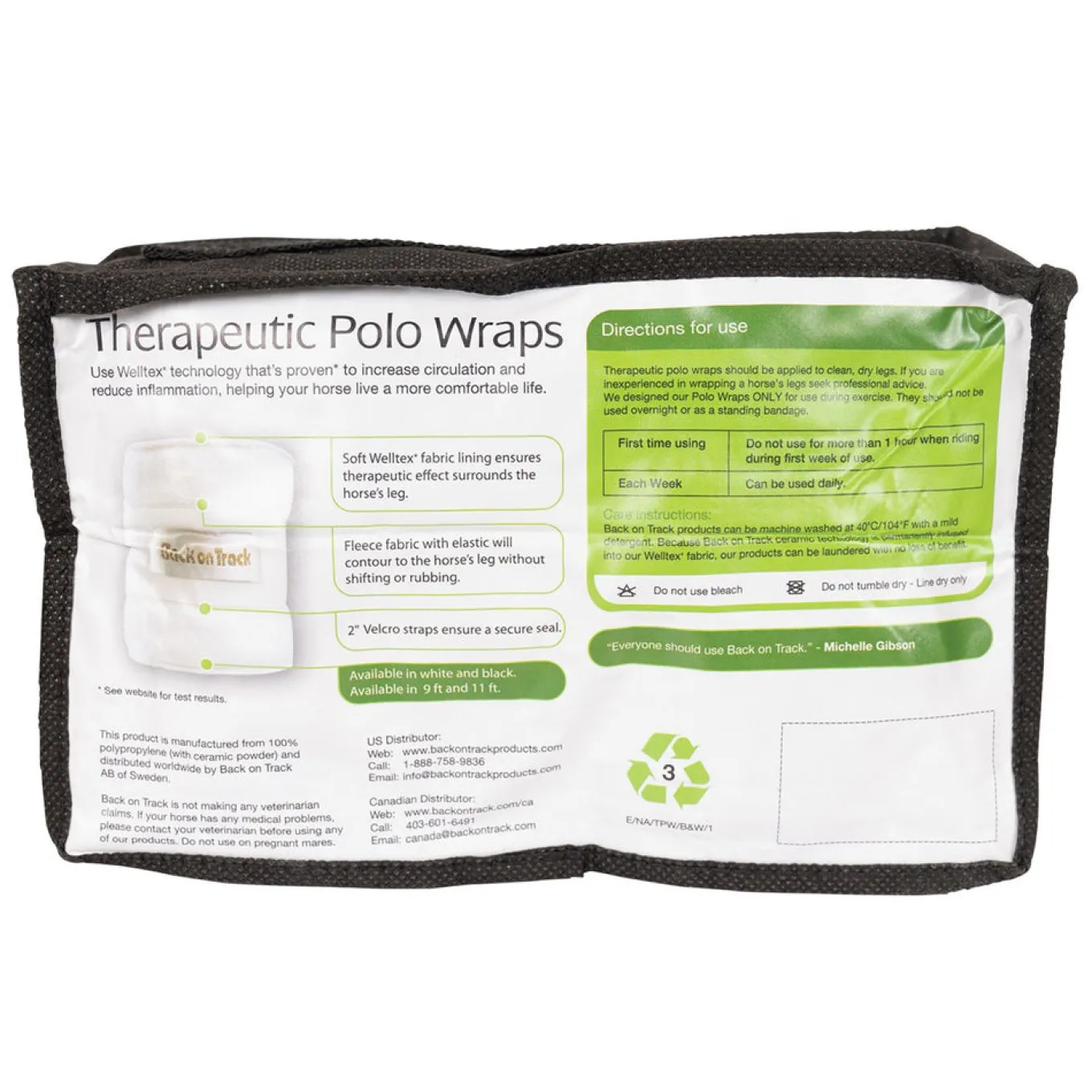 Back on Track Polo Wraps