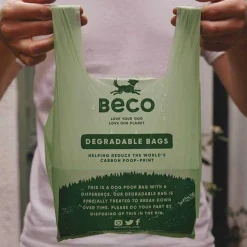 Beco Unscented Poop Bags W/ Handle - Pack of 120