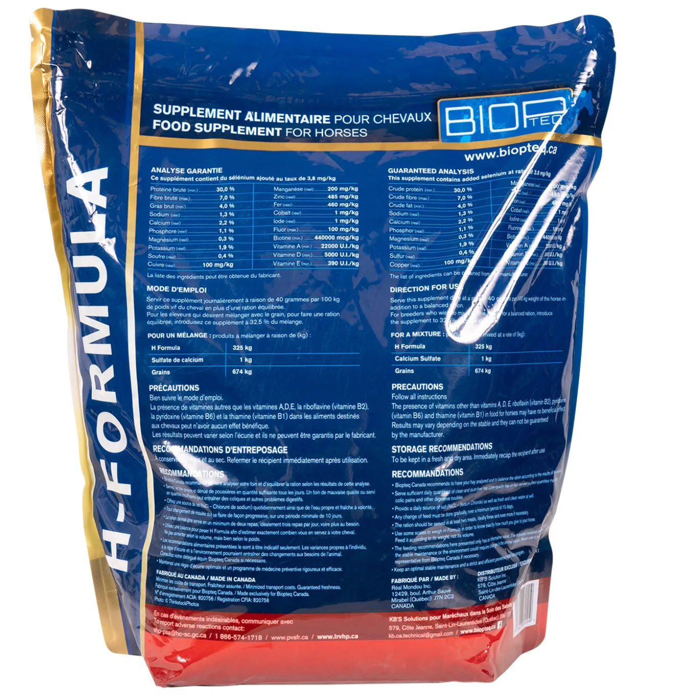 BioP Teq H Formula 5 kg