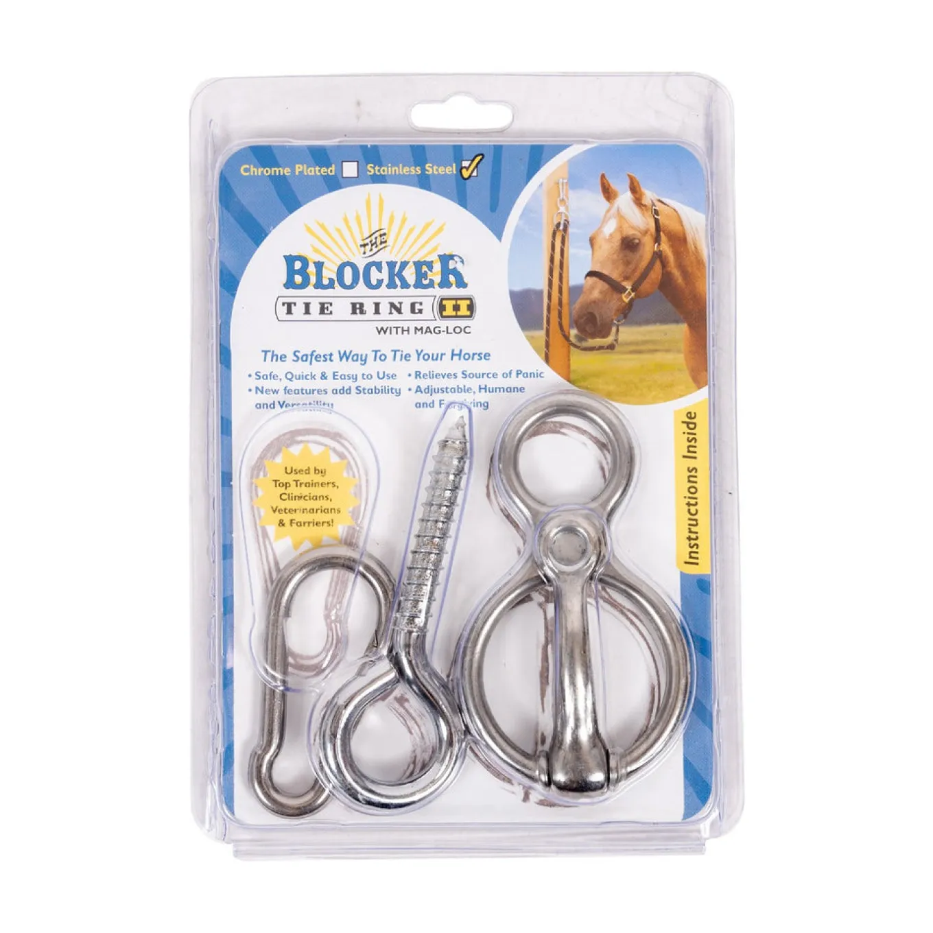 Blocker Tie Ring II, Stainless Steel