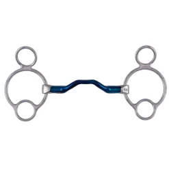 Bombers 2 1/2 Ring Happy Tongue Bit
