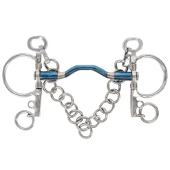 Bombers Polo Pelham 55 Happy Tongue Petros Swivel Bit