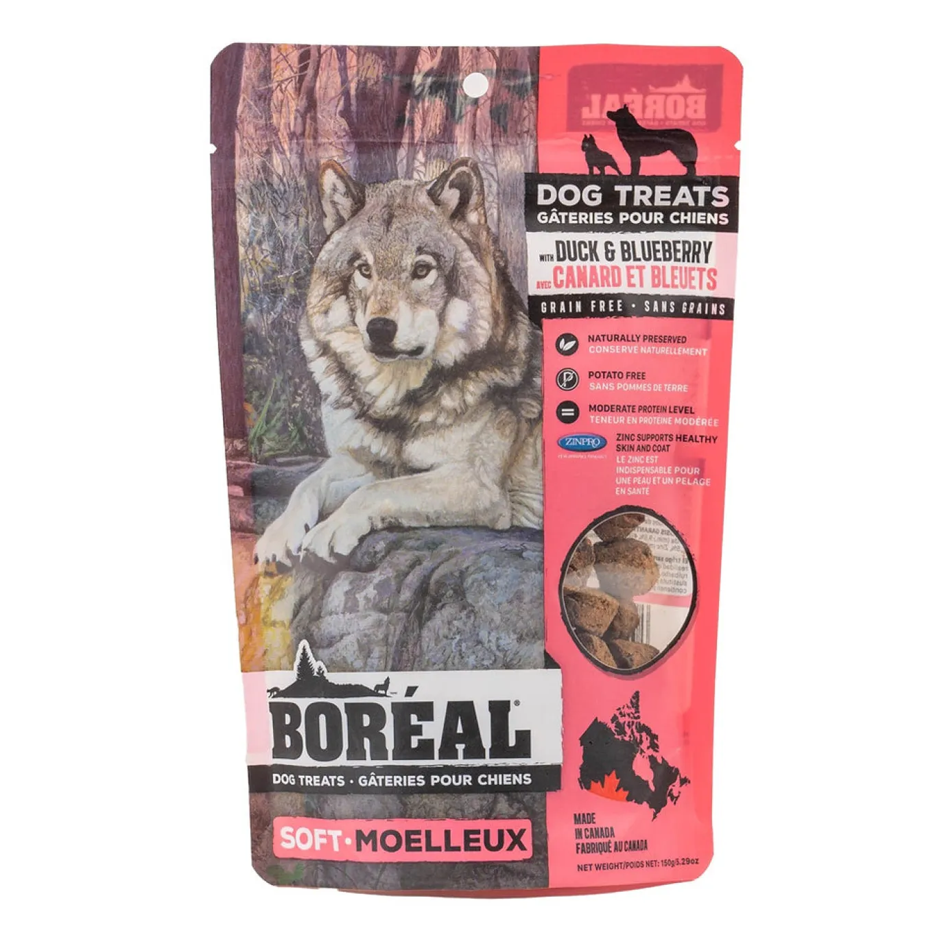 Boreal Duck & Blueberry Dog Treats 150 g