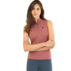 BR Isis Sleeveless Quarter Zip Top
