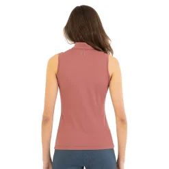BR Isis Sleeveless Quarter Zip Top