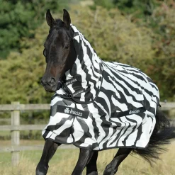 Bucas Buzz Off Zebra Full Neck Fly Sheet