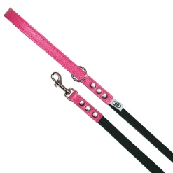Buddy Belt Accent Leather & Nylon Leash 1.3 cm x 1.2 m
