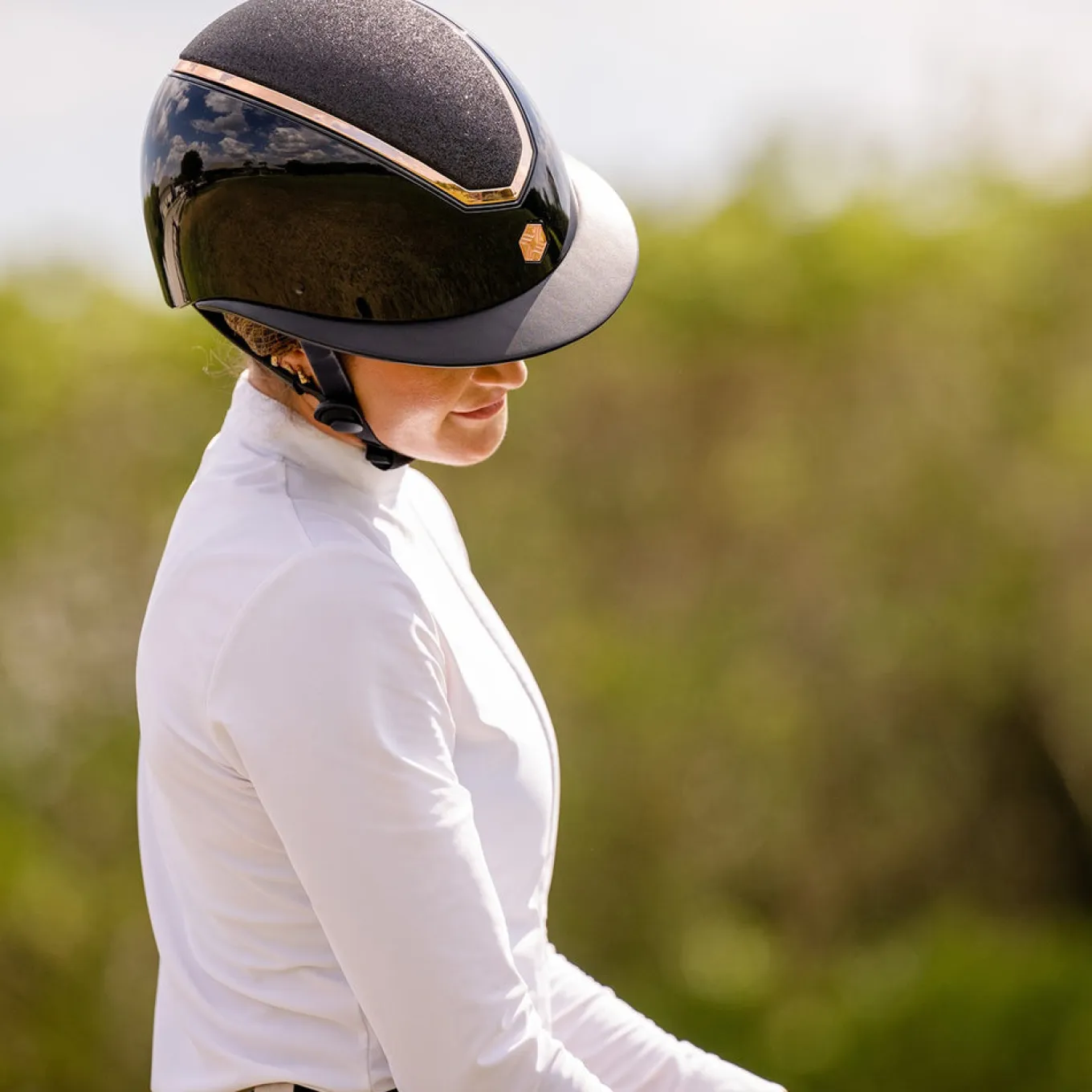 Charles Owen Kylo Wide Brim Helmet