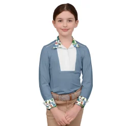 Chestnut Bay SkyCool Liberty Long Sleeve Show Shirt - Kids'