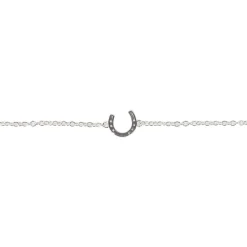 Cinto x Kelly Herd Silver Horseshoe Pendant Bracelet