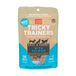 Cloud Star Tricky Trainers Chewy Salmon Dog Treats 141 g