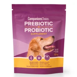 Companion's Choice Prebiotic & Probiotic Powder Pet Supplement 125 g