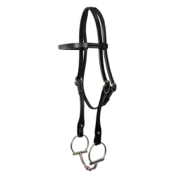 Copper Canyon Bridle Leather Browband Headstall