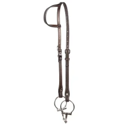 Country Legend Basket Tooling One Ear Headstall