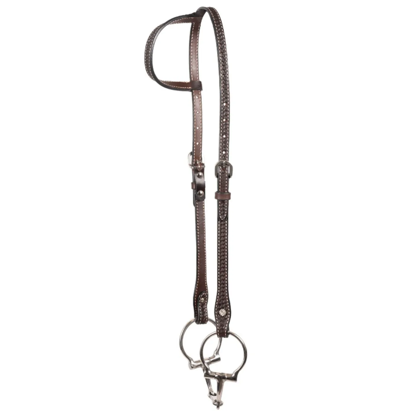 Country Legend Basket Tooling One Ear Headstall