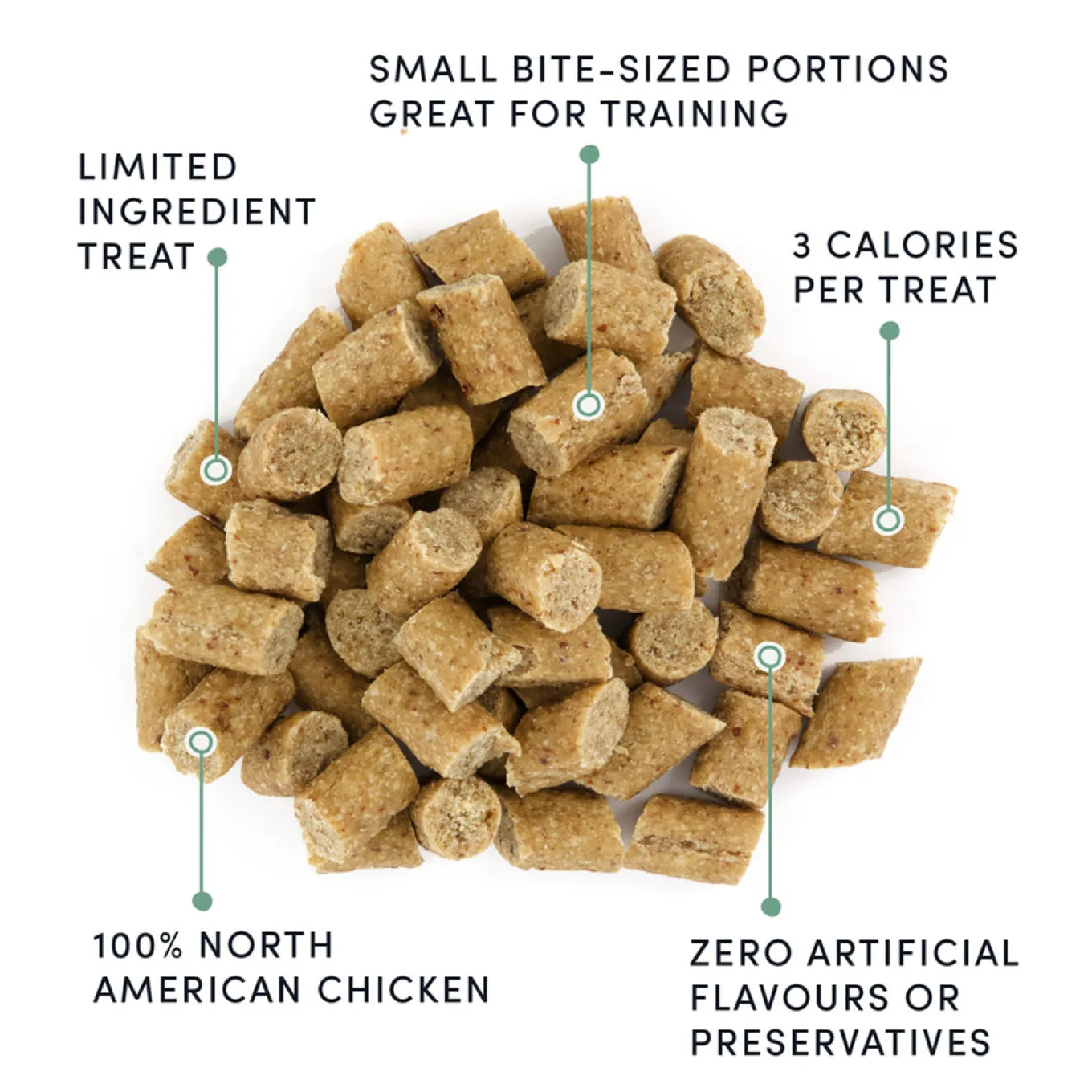 Crumps Semi-Moist Chicken Mini Trainers 132 g