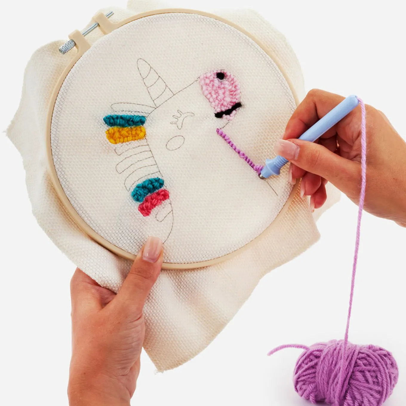 DIY Unicorn Punch Needle Kit