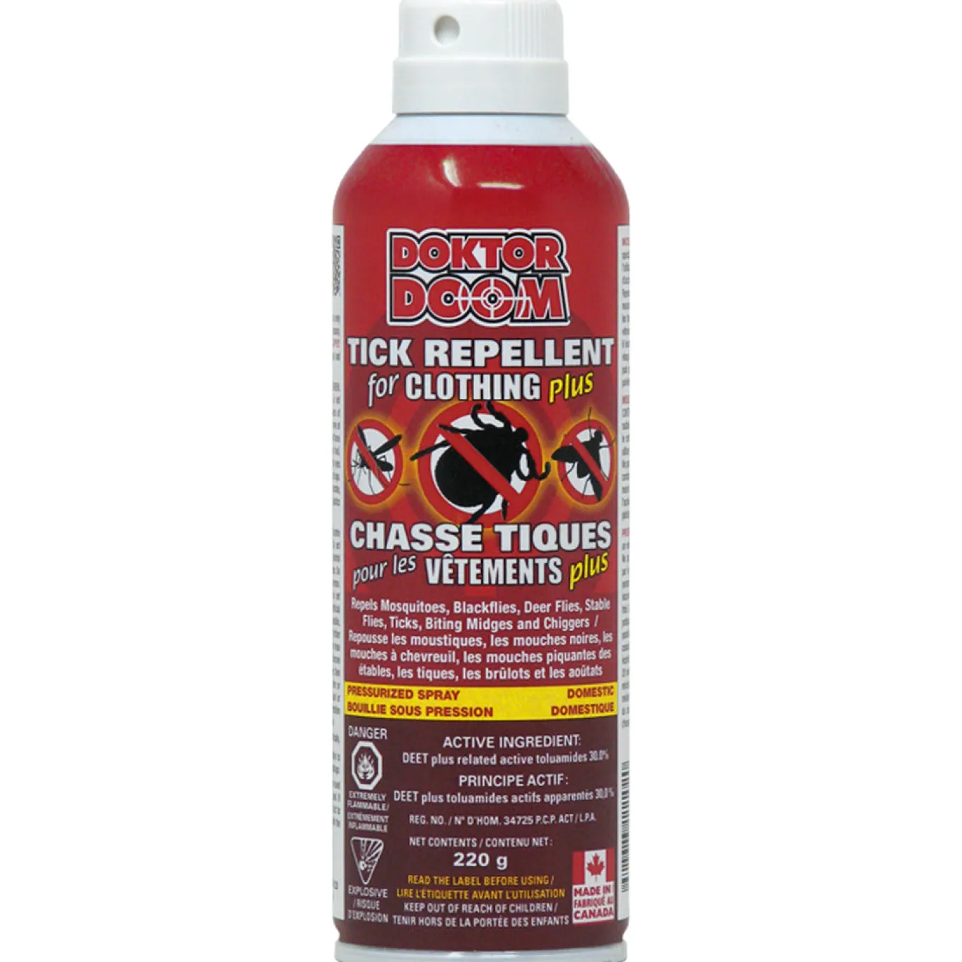 Doktor Doom Tick Repellent 220 g