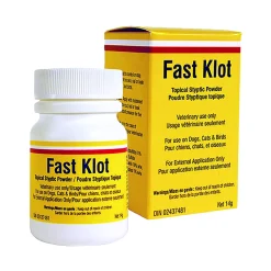 Dominion Veterinary Laboratories Fast Klot Topical Styptic Powder 14 g