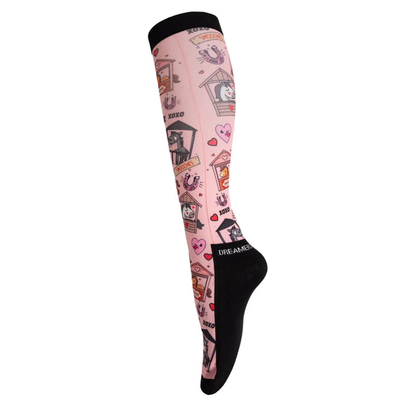 Dreamers & Schemers Kissing Booth Boot Socks