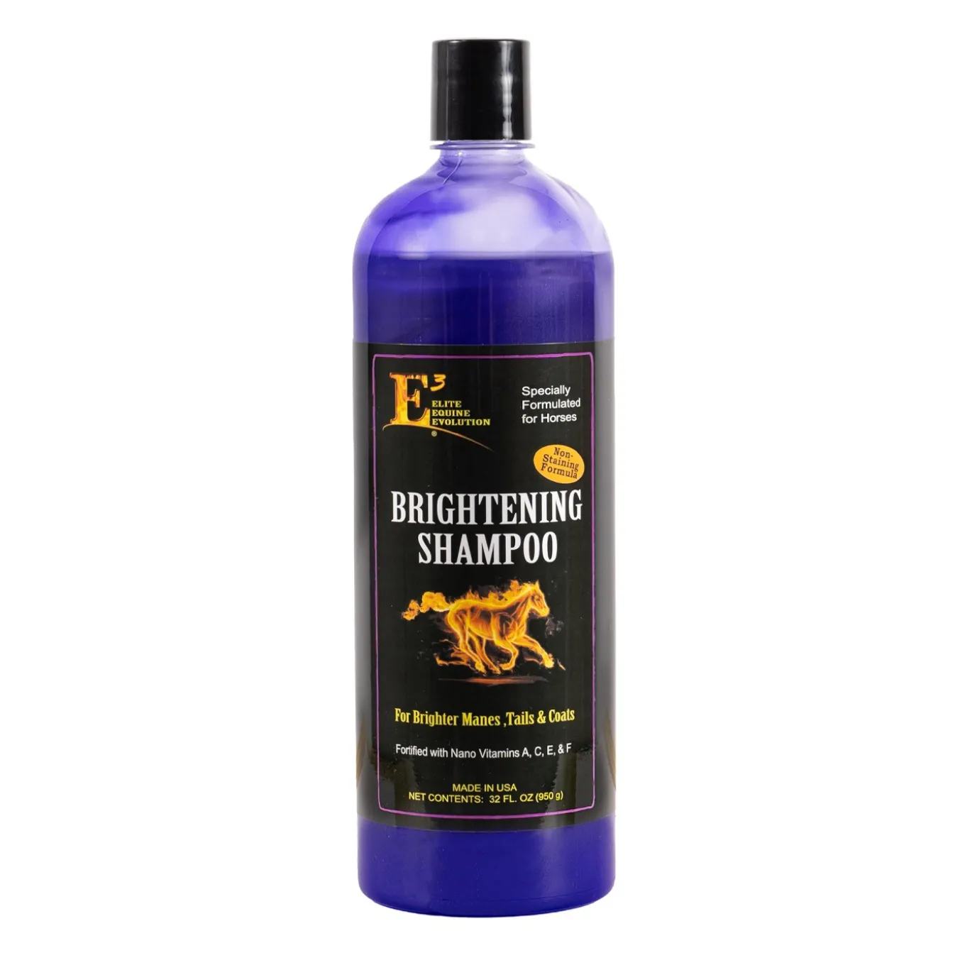 E3 Elite Equine Brightening Shampoo 946 mL