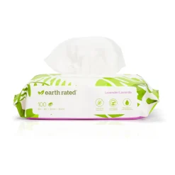 Earth Rated Compostable Scented Dog Wipes 100 Pack