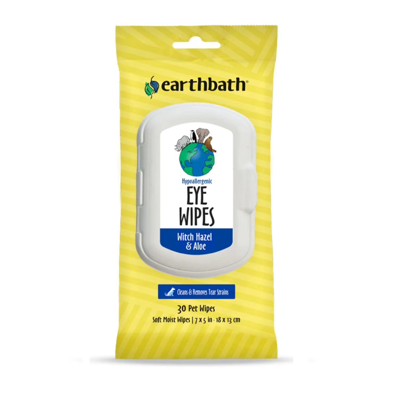 Earthbath Hypoallergenic Eye Wipes 30 Count