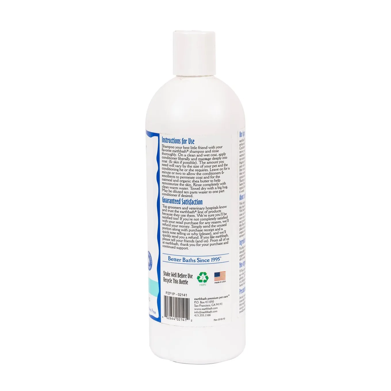 Earthbath Oatmeal & Aloe Conditioner 472 mL