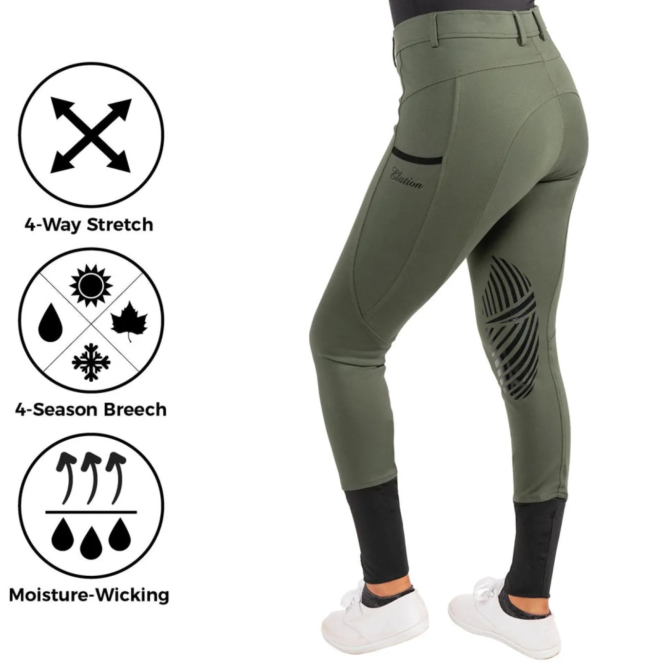 Elation Red Label Sport Euro Seat Breech