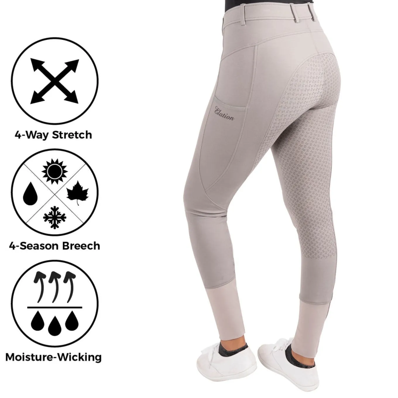 Elation Red Label Sport Full Seat Breech