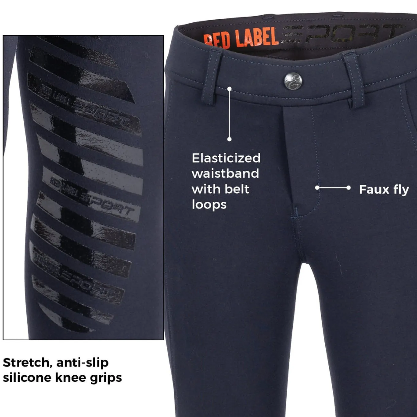 Elation Red Label Sport Pull-On Breech - Kids'