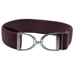 Ellany Elastic Belt W/ Gunmetal Stirrup