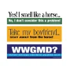 Equestrian Bumper Stickers