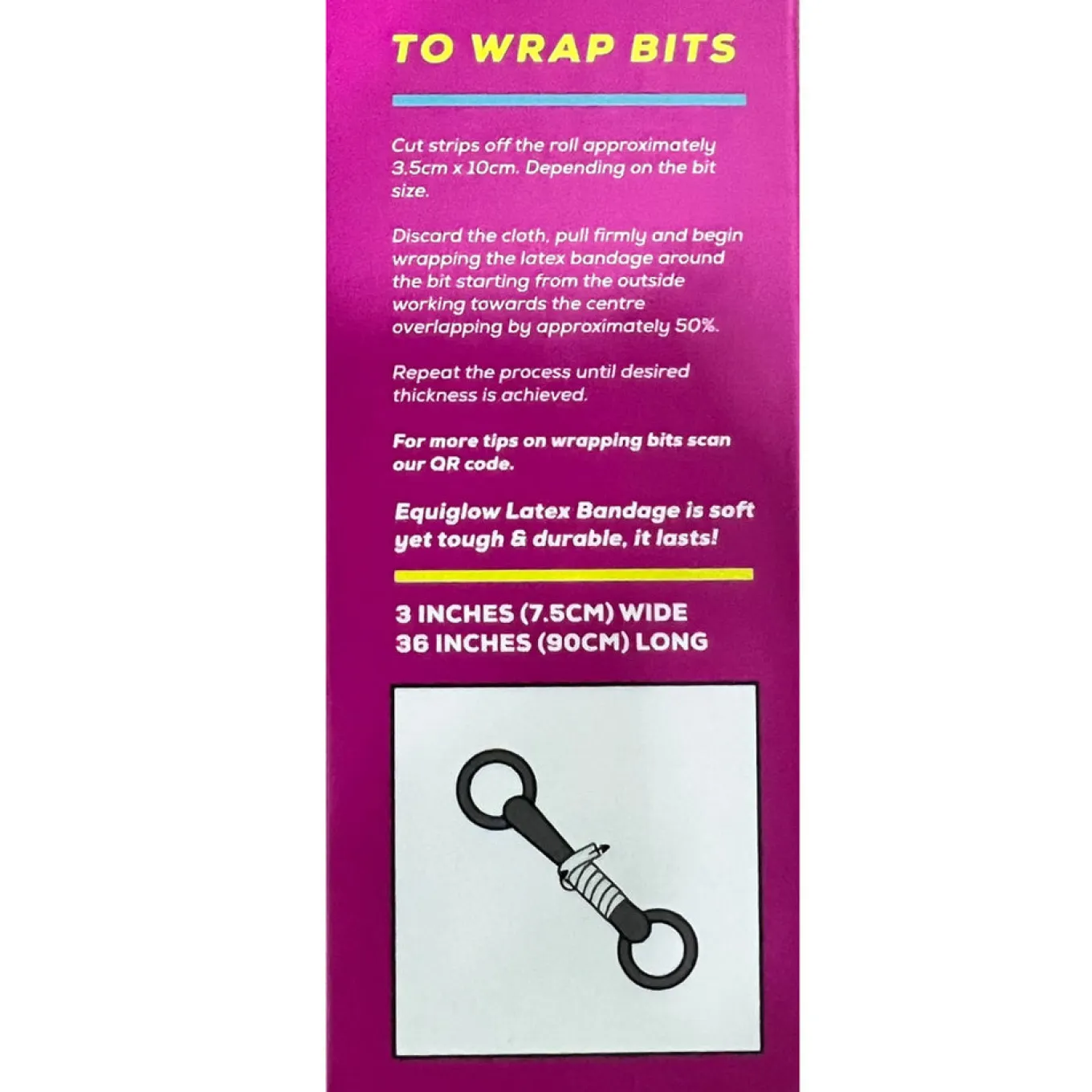 Equiglow Latex Bandage & Bit Wrap