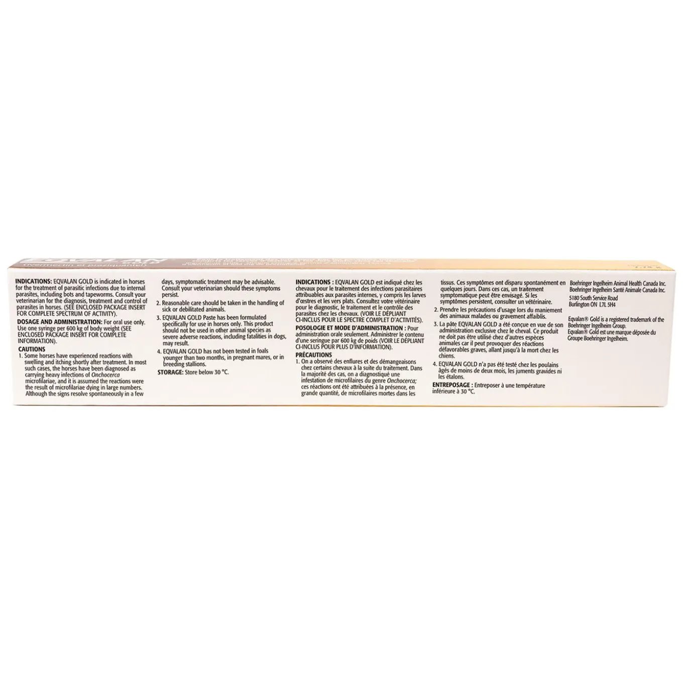 Eqvalan Gold Dewormer 7.74 g