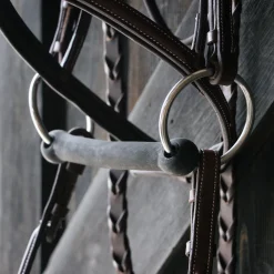 EvoEq Loose Ring Flexible Rubber Mullen Mouth Bit