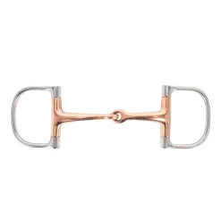 EvoEq Racing Dee Copper Snaffle Bit
