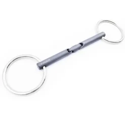 Fager Madeleine Titanium Double-Jointed Loose Ring Bit