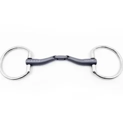 Fager Maria Titanium Low Port Double Jointed Eggbutt Bit