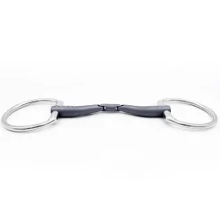 Fager Maria Titanium Low Port Double Jointed Eggbutt Bit