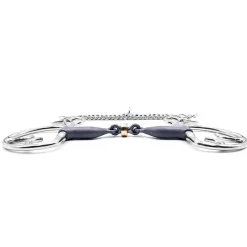 Fager Sally Titanium Low Port Copper Roller Kimblehook Bit