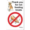 Fergus No Treats Stall Sign