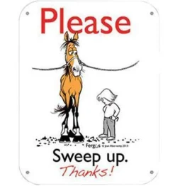Fergus Sweep Up Barn Sign