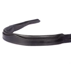 FFE Crystal V Silver Piping Dressage Snaffle Bridle