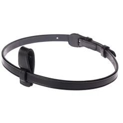 FFE Crystal V Silver Piping Dressage Snaffle Bridle