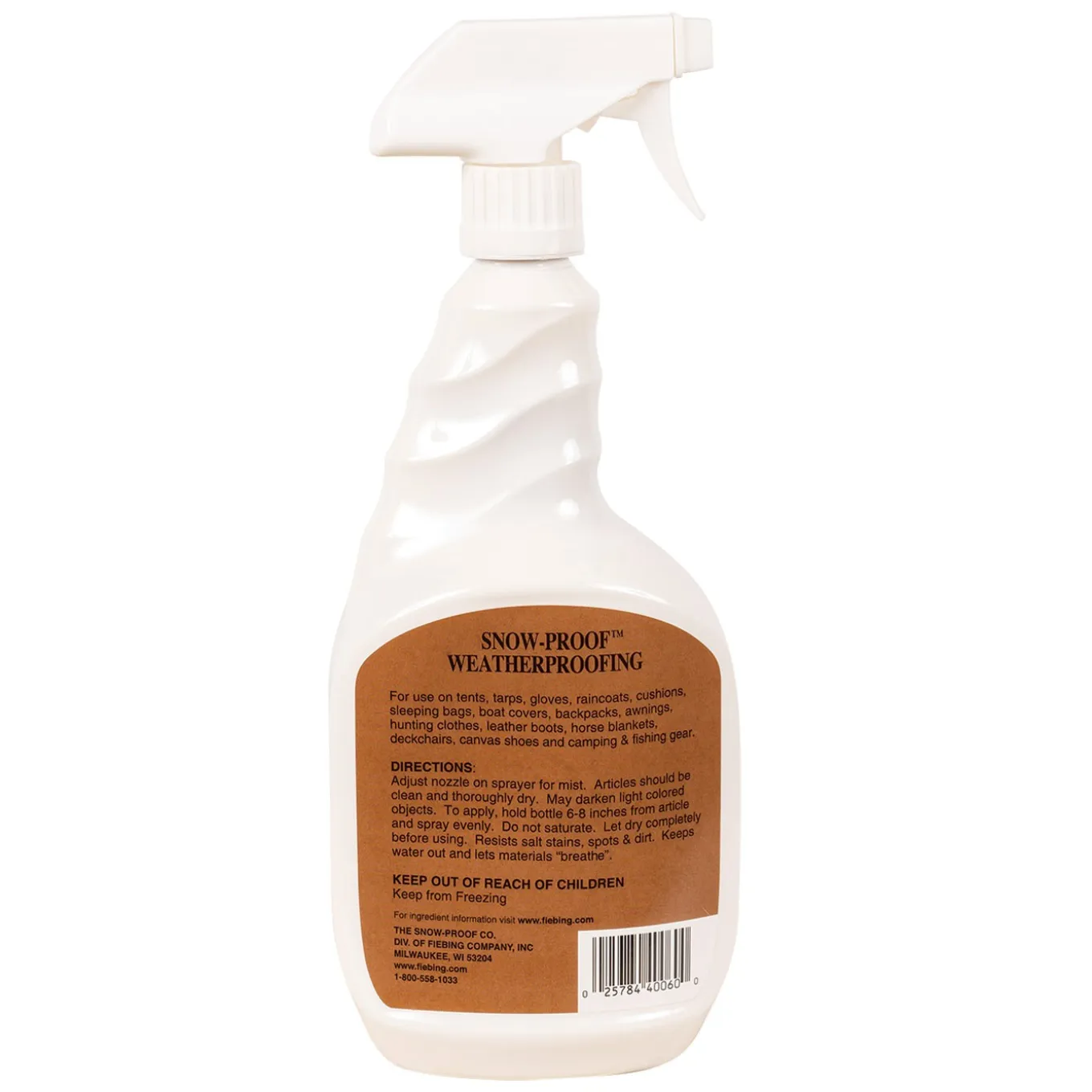 Fiebing's Snow Proof Silicone Water & Stain Repellent 946 mL