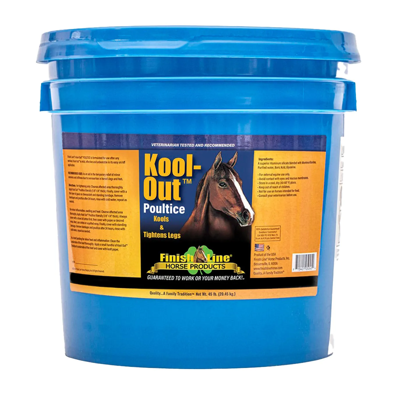 Finish Line Kool Out Poultice 20.4 kg